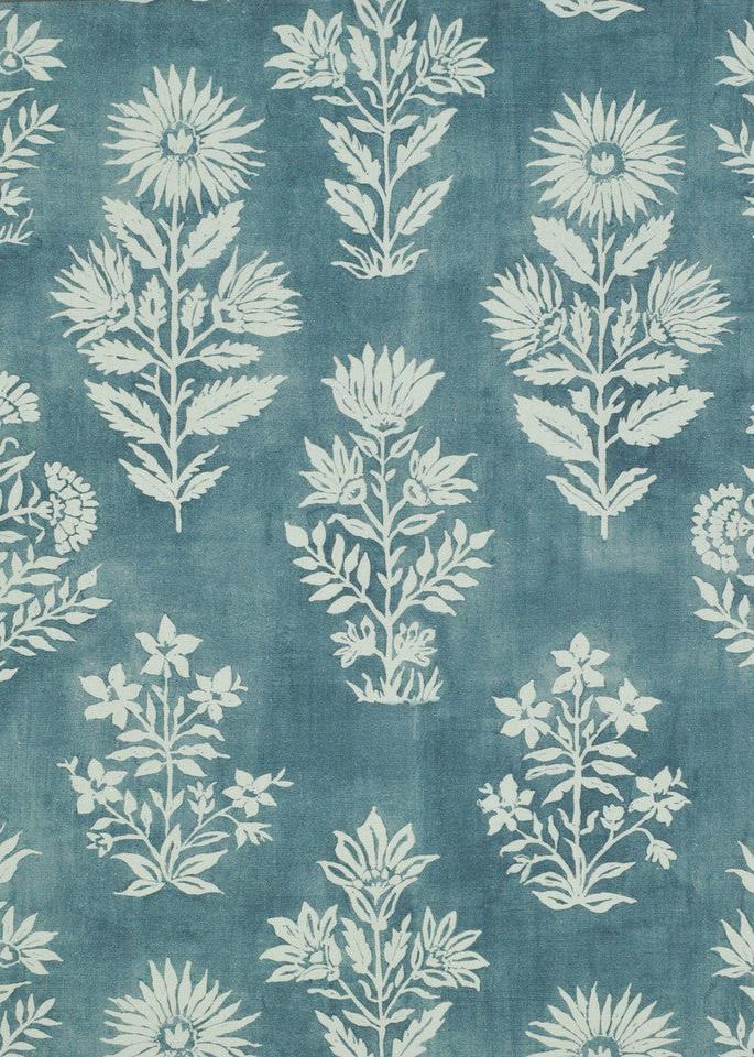18603 FLORAL BATIK - BLUE CLAY