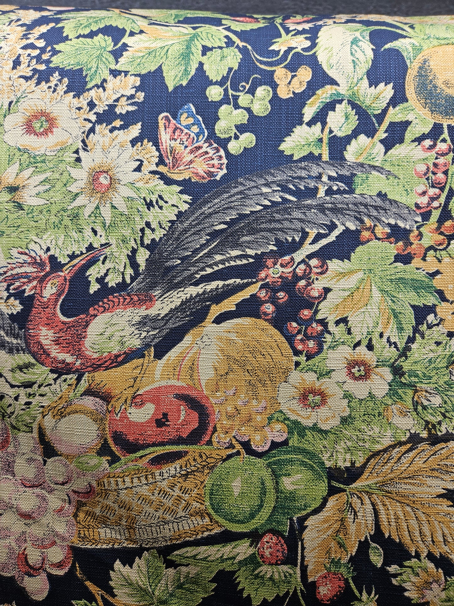 13923 Baker Bird Linen Blac