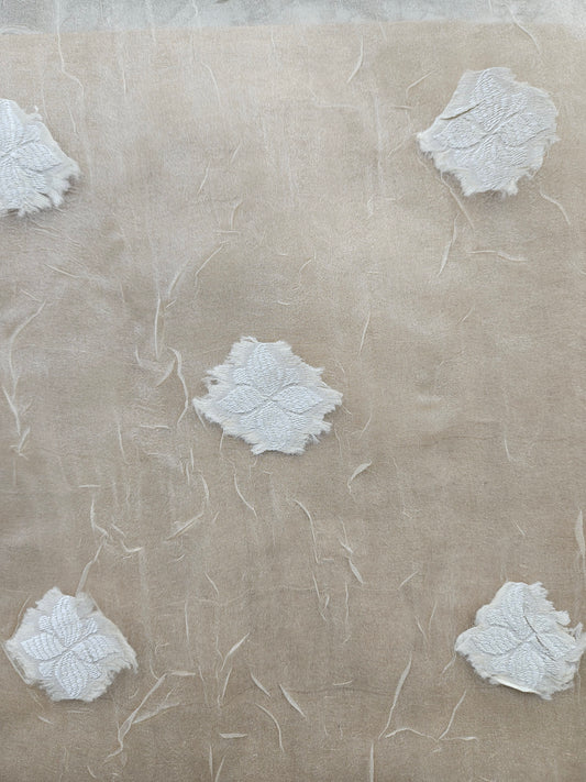 9636 Falling Leaves Beige DISCO